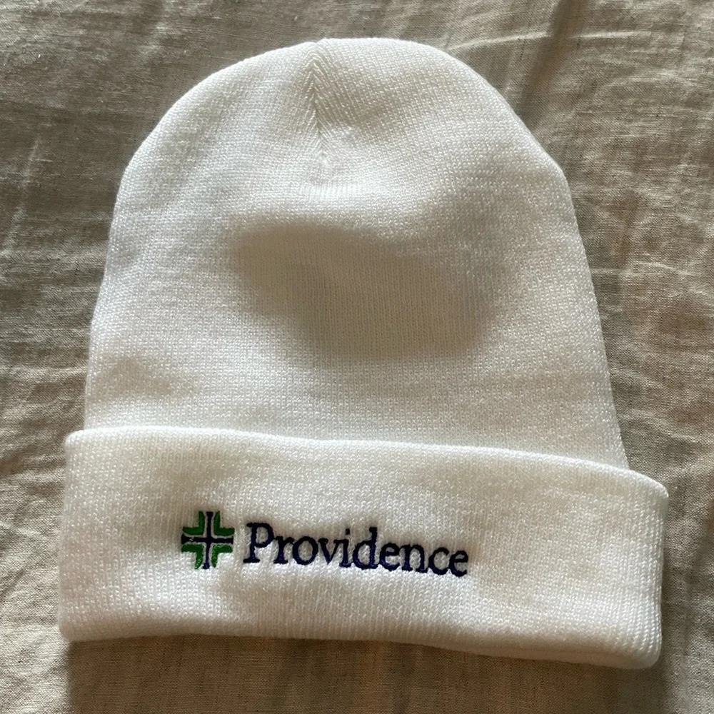White Beanie Providence